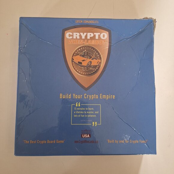 Crypto When Lambo Board Game Build Empire Billionaire - Picture 6 of 7